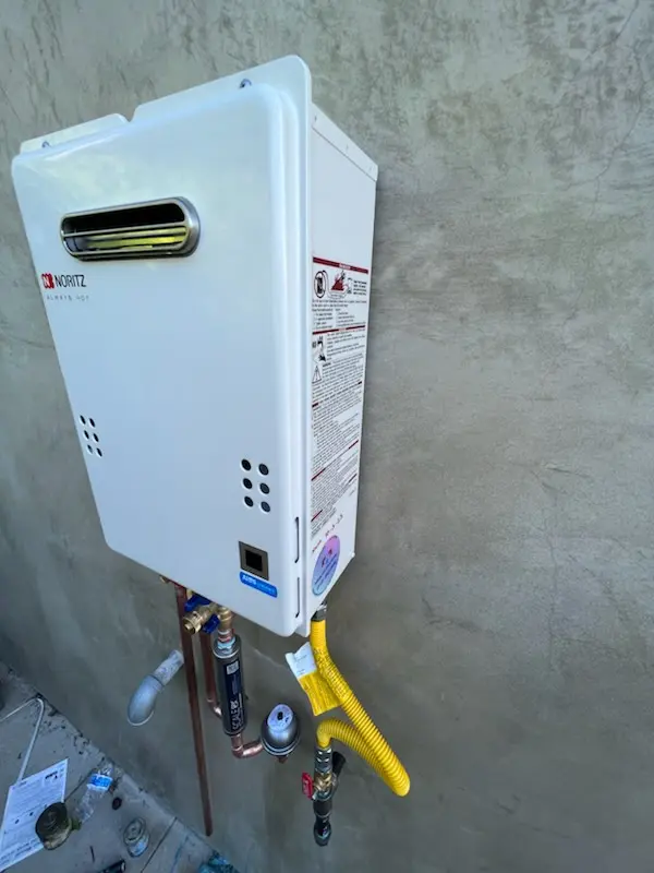 Tankless water heater installation for Allendale-Lakeside homes